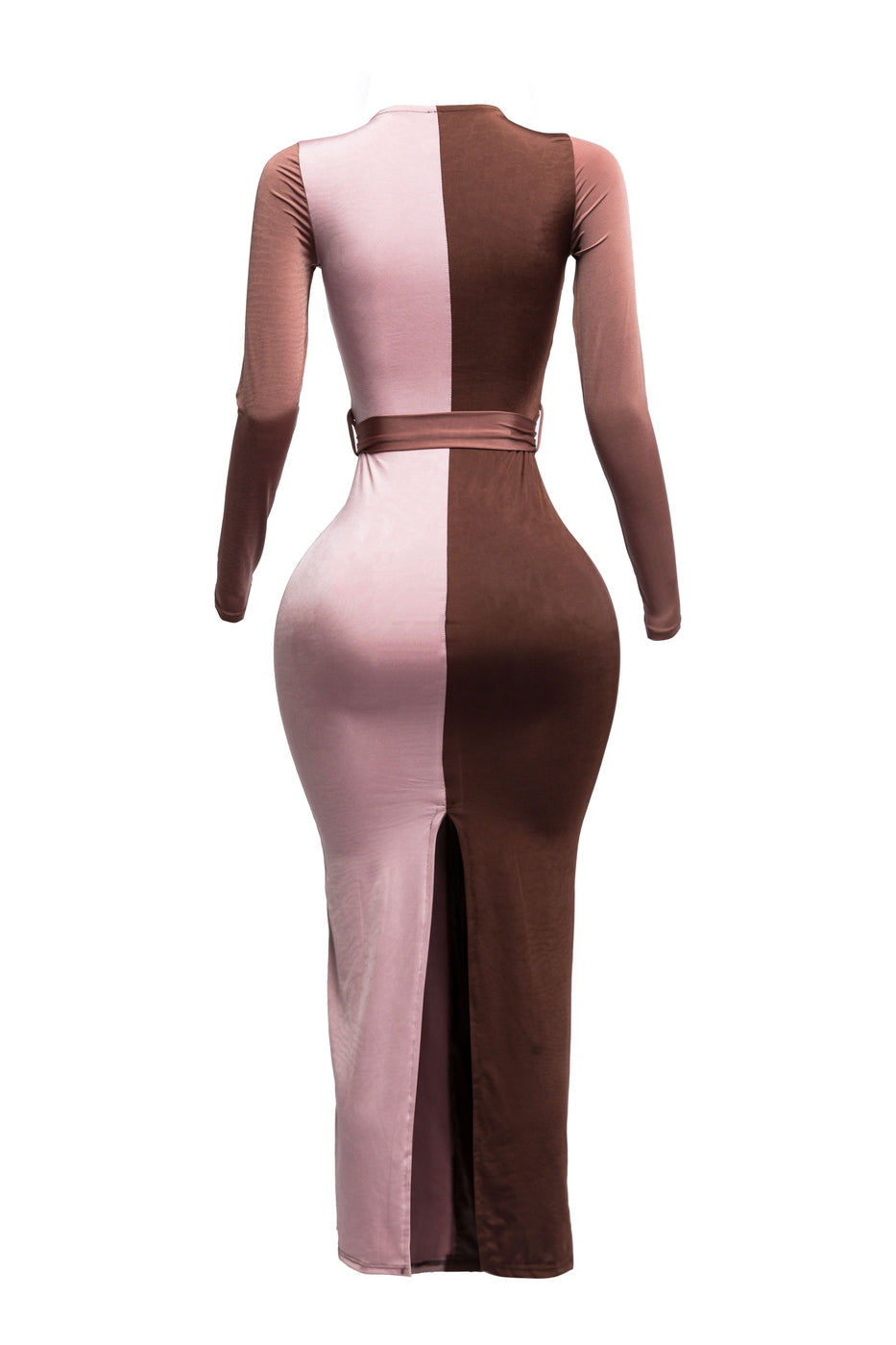 PRE SALE Long sleeve Color Block Dress